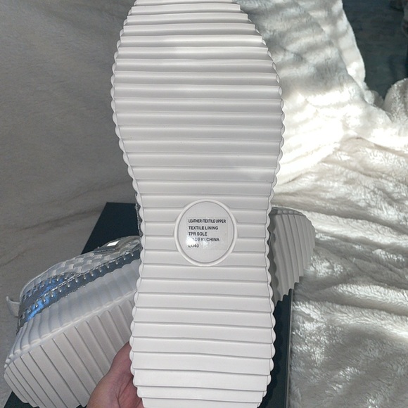 NWT Anthropologie SILENT D CIARA White Combo Sneaker - Picture 15 of 16